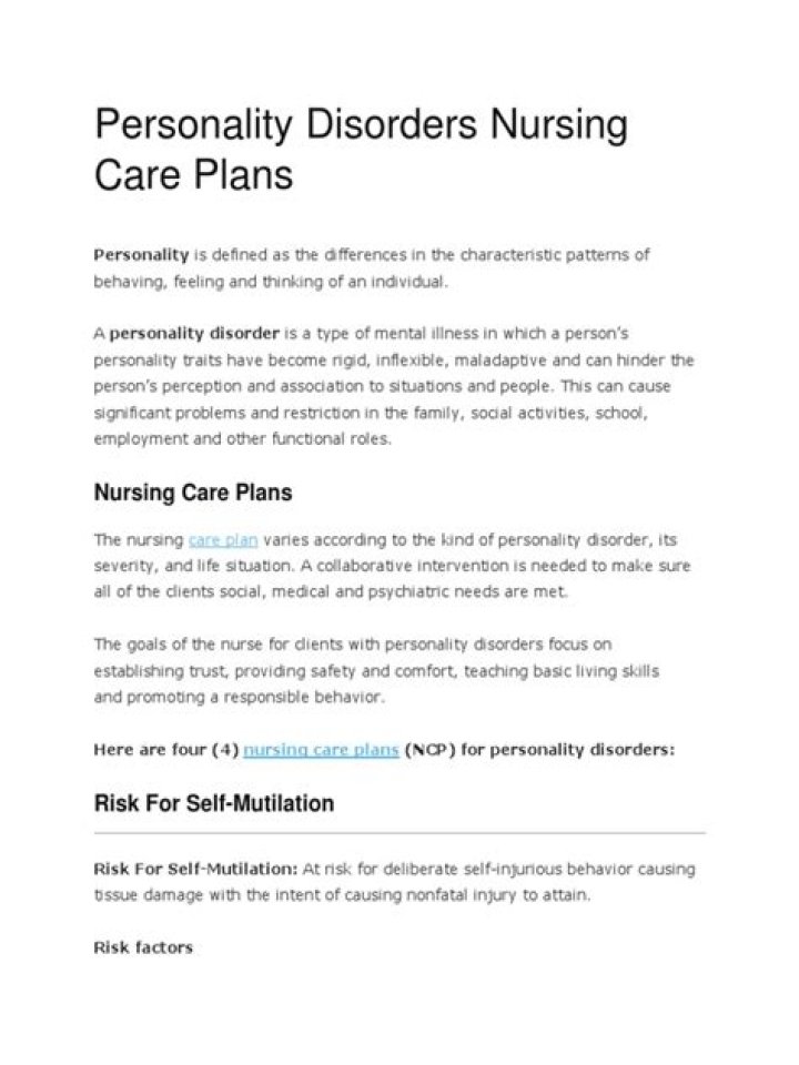 Comprehensive Psychiatric Nursing Care Plans PDF for Effective Treatment