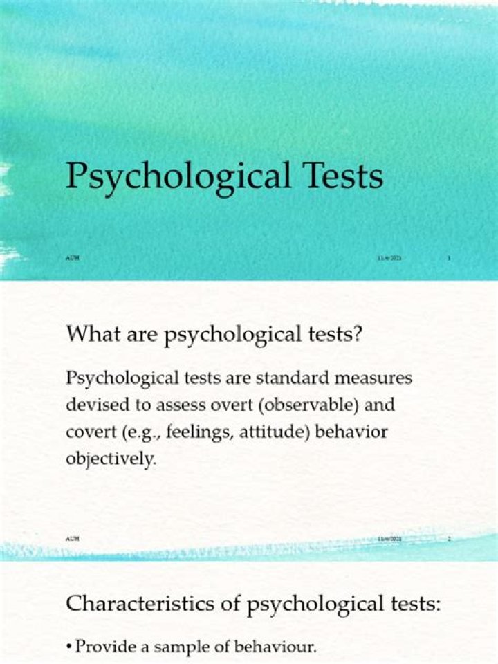 Psychological Test Example PDF: Free Practice & Analysis Guide