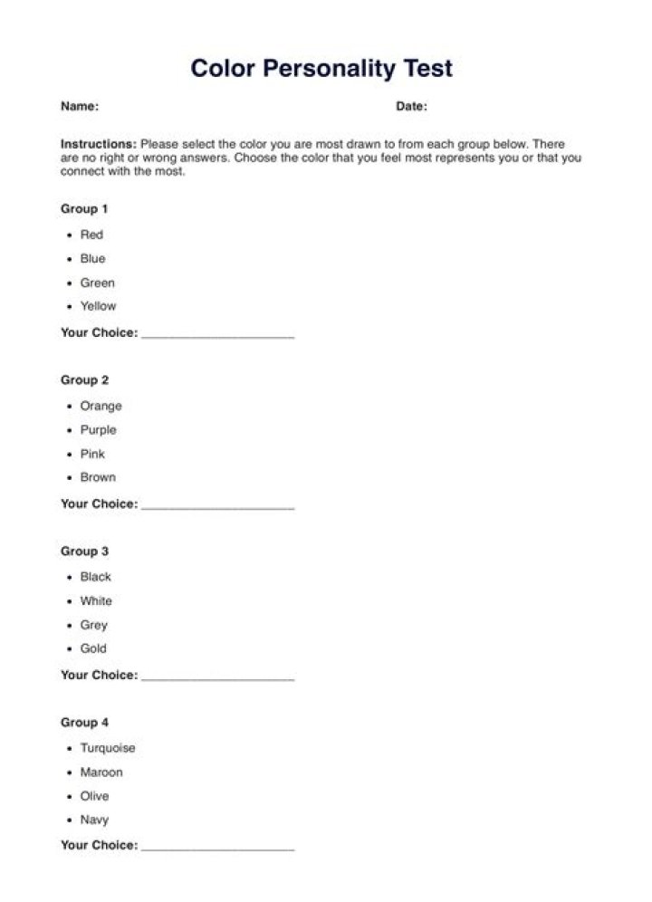 Free Psychology Personality Test PDF: Discover Your Traits & Strengths