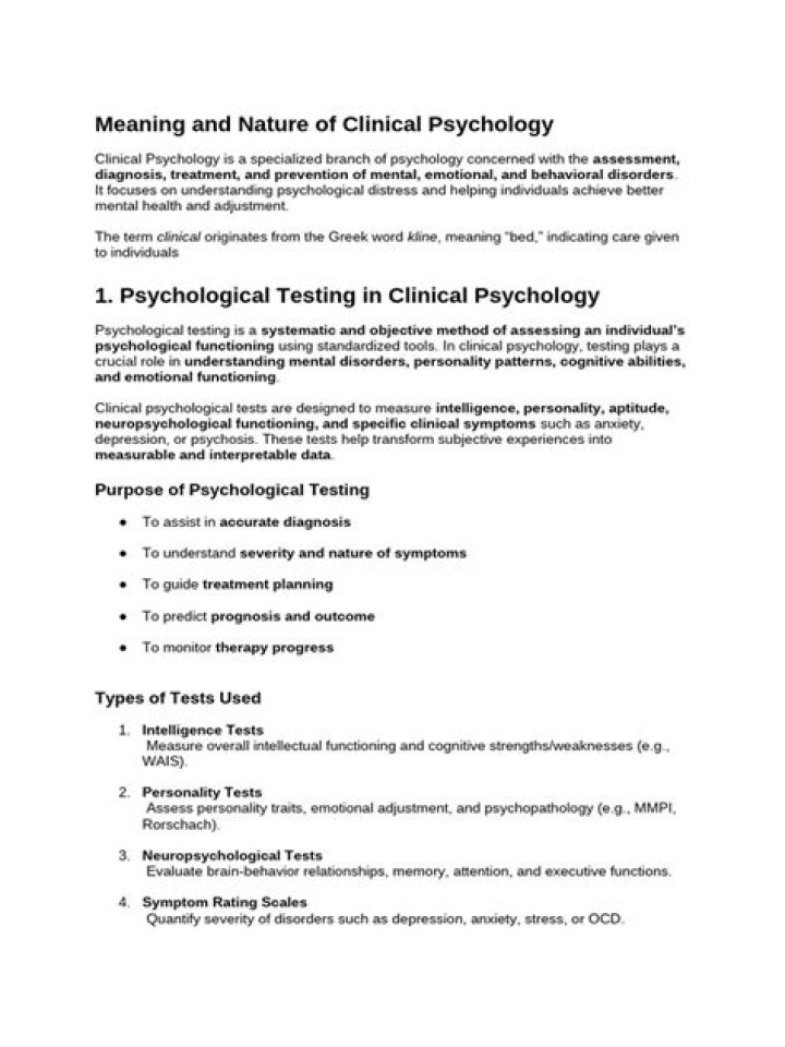 Psychology Testing PDF: Essential Tools for Accurate Assessment