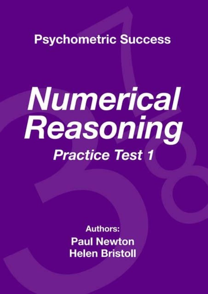 Psychometric Numerical Reasoning Test PDF: Practice & Preparation