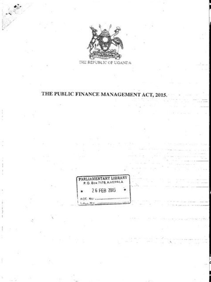 Public Finance Management Act 2015: Complete PDF Guide & Analysis