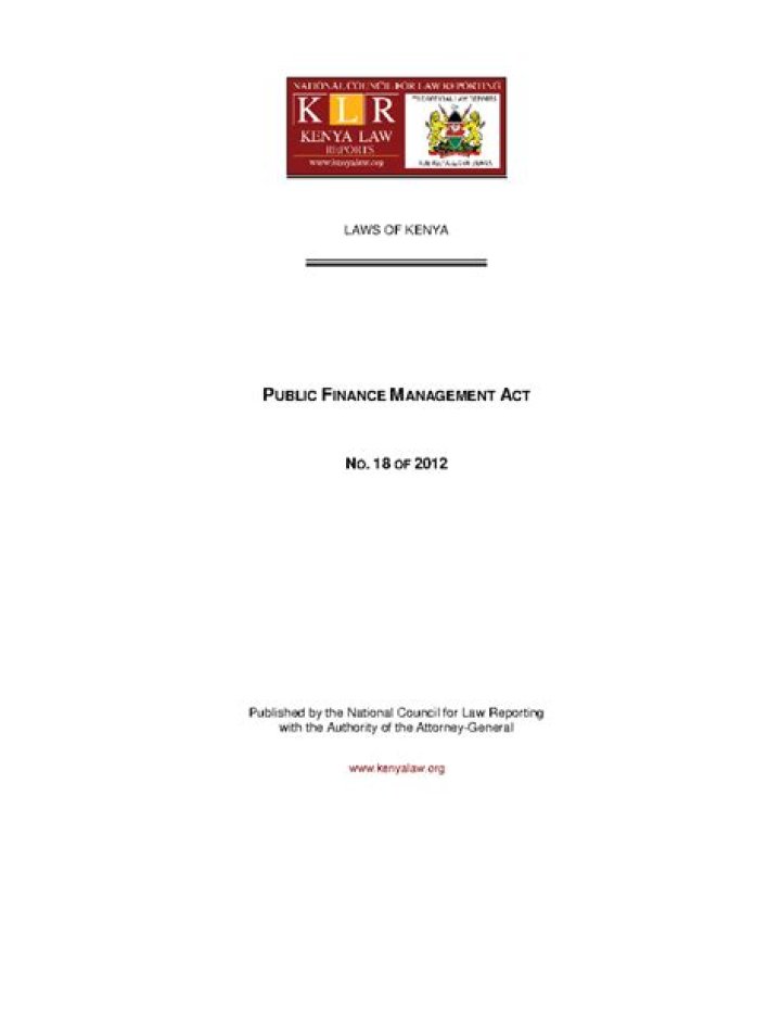 Public Finance Management Act Kenya: Full PDF Guide & Implementation Guide