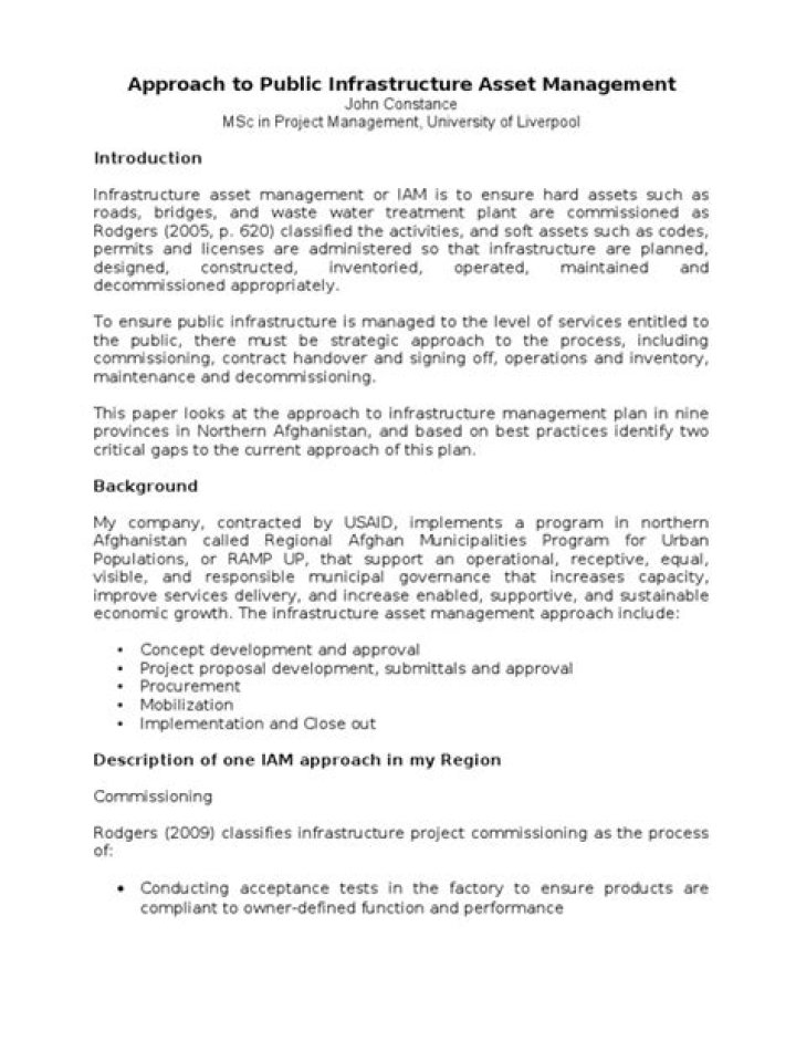 Public Infrastructure Asset Management: Comprehensive PDF Guide