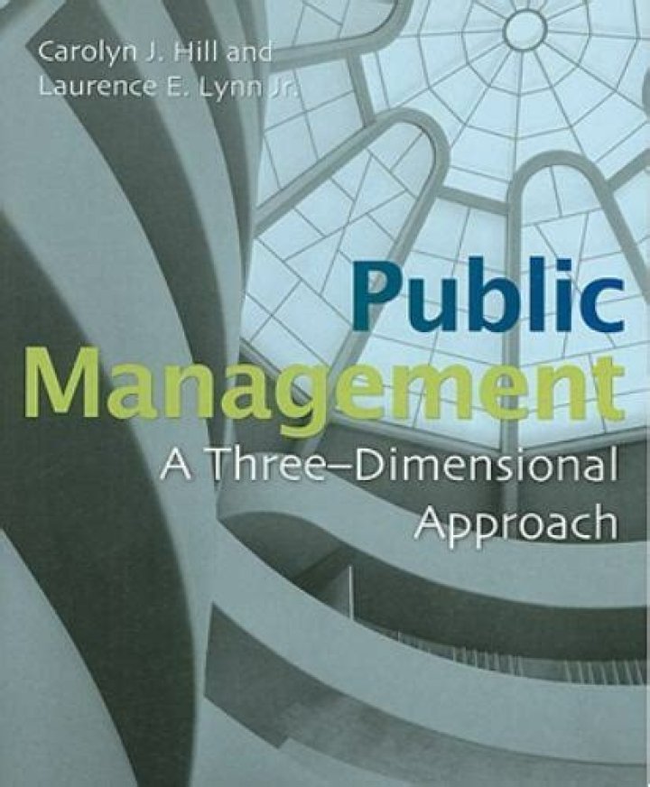 Public Management Through a Three-Dimensional Approach PDF Guide