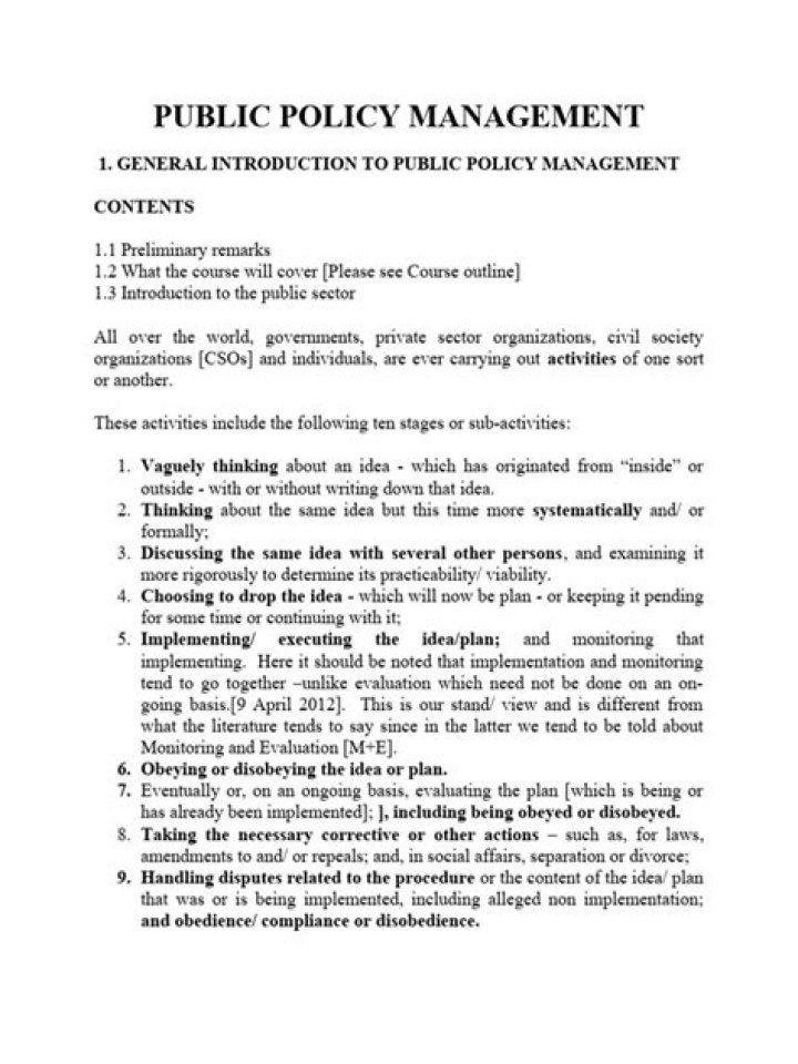 Public Policy Management PDF: Essential Guide & Best Practices