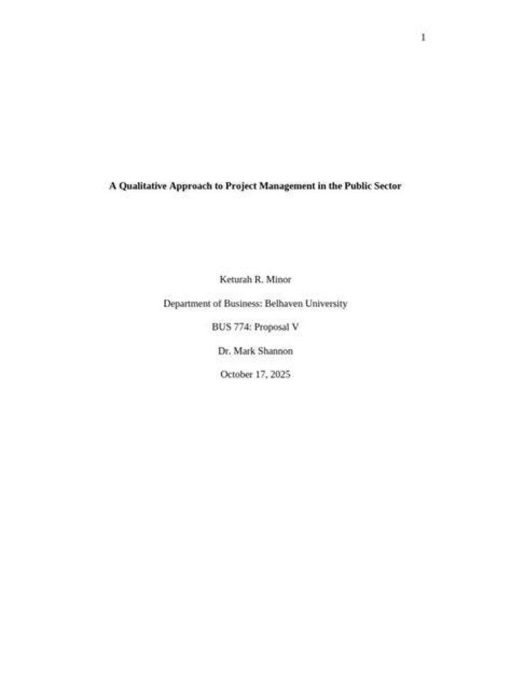 Effective Public Sector Project Management: Essential PDF Guide