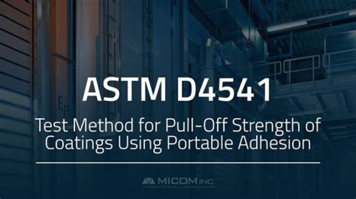 Pull-Off Adhesion Test ASTM D4541: Full PDF Guide & Standard Compliance