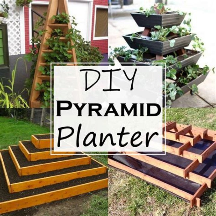 Free Pyramid Planter Plans PDF – Easy DIY Garden Designs