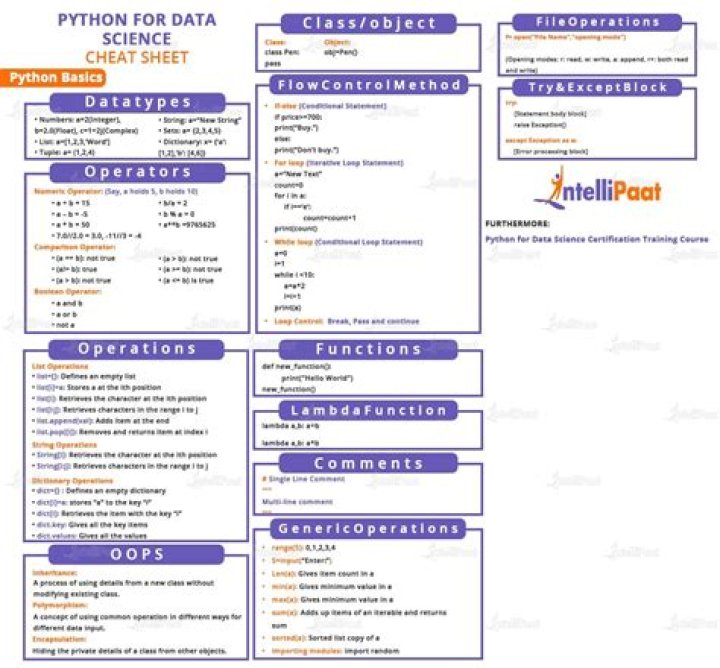 Python Data Cleaning Cheat Sheet PDF: Master Data Wrangling Fast
