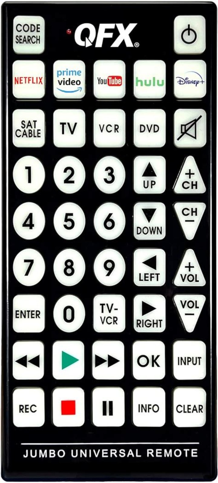 QFX Jumbo Universal Remote Code List PDF: Complete Compatibility Guide