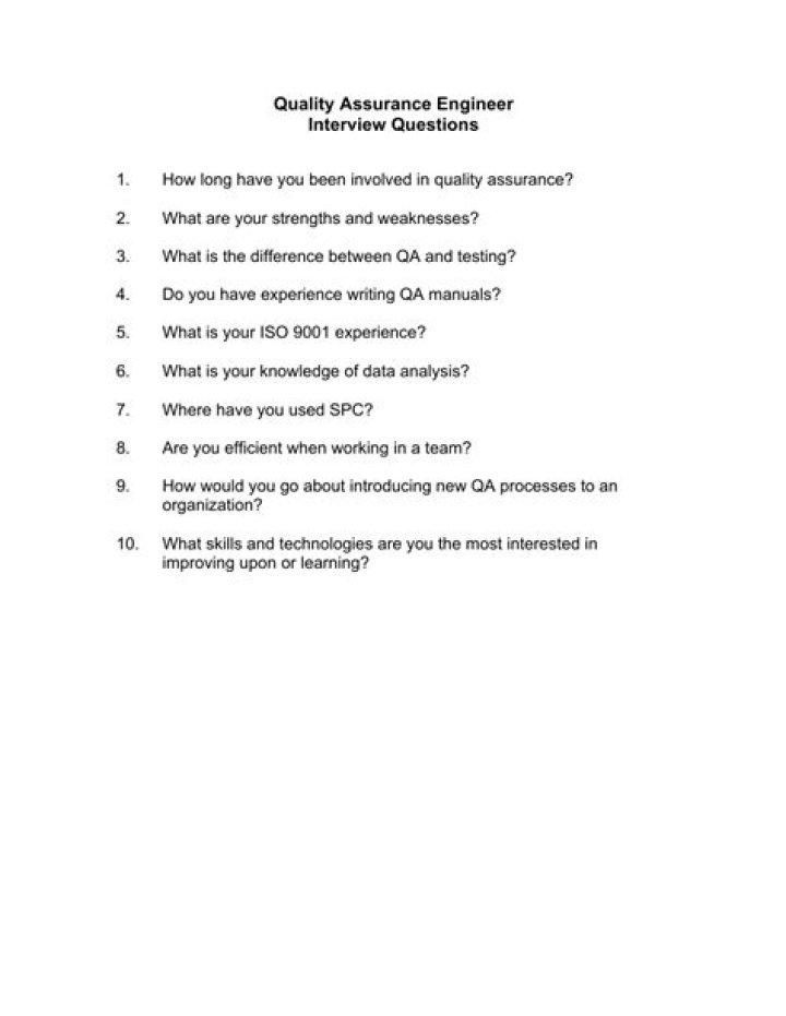 Quality Inspector Interview Questions PDF: Essential Tips & Examples