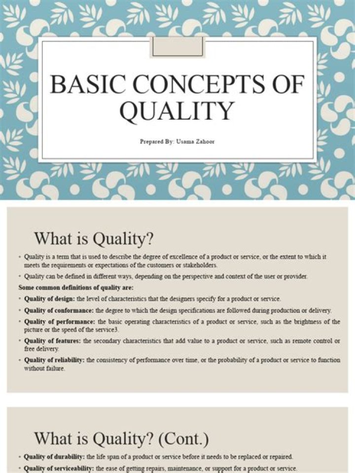 Master Quality Management Concepts: Essential PDF Guide