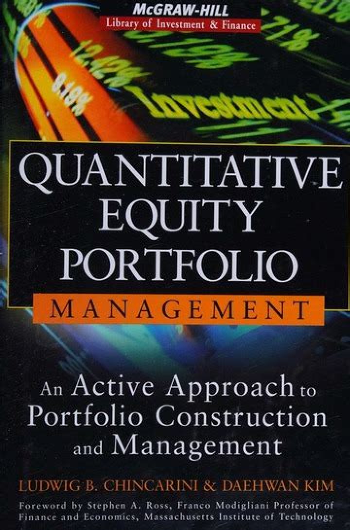 Quantitative Equity Portfolio Management: Advanced PDF Guide