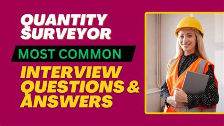 Quantity Surveyor Interview Questions & Answers PDF Guide
