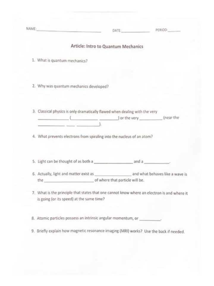 Quantum Questions PDF: Expert Answers to Top Physics Queries