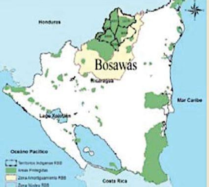 Que significa Bosawas en Nicaragua?