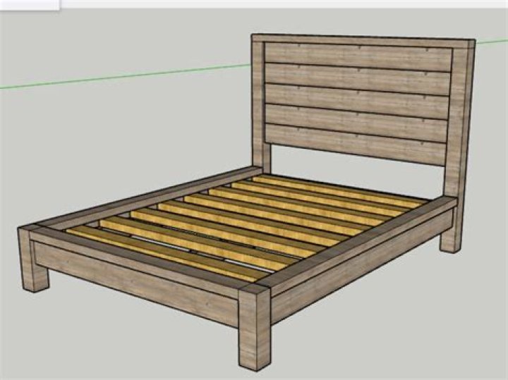 Free Download: Queen Bed Frame Woodworking Plans in PDF