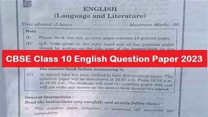 English Class 10 Question Bank PDF with Solutions