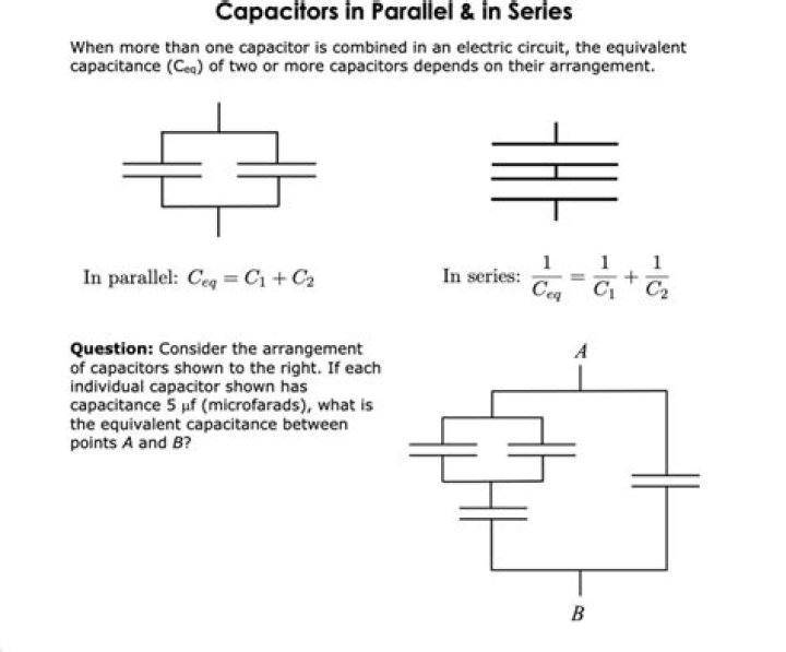 Capacitors in Series and Parallel: Essential Questions and Answers PDF