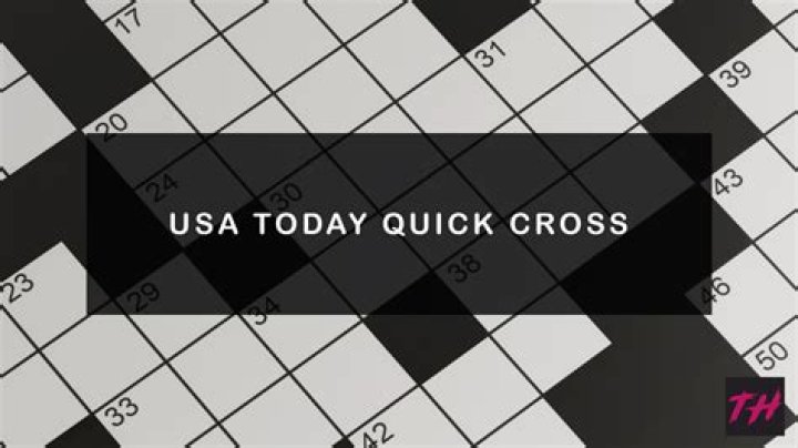 Quick Cross Answers USA Today Free PDF Now