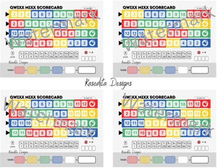 QWIXX Game Sheets PDF – Free Download for Players