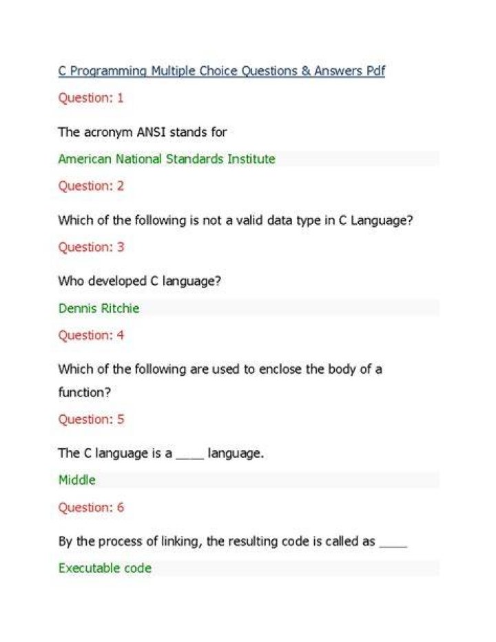 R Programming Multiple Choice Questions & Answers PDF – Master R Practice