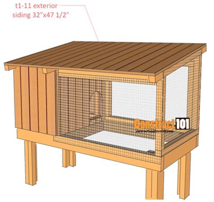 Free Rabbit Hutch Plans PDF: Build Your Own DIY Rabbit Home