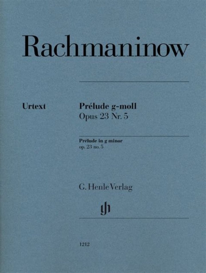 Rachmaninoff Prelude in G Minor Sheet Music PDF Download