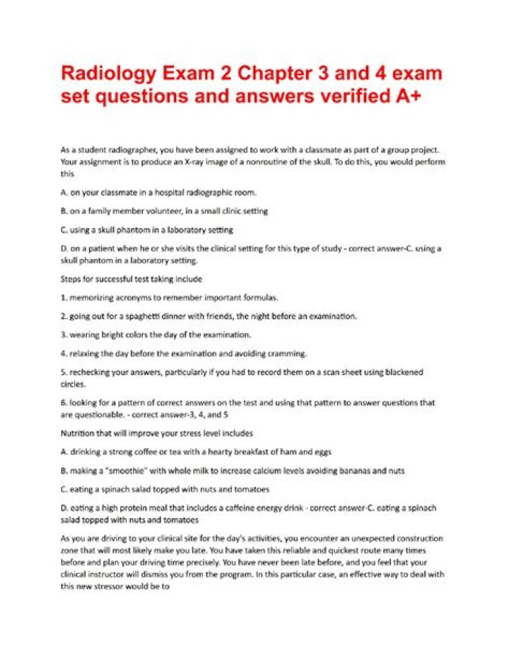 Radiology Questions and Answers PDF: Expert Study Guide