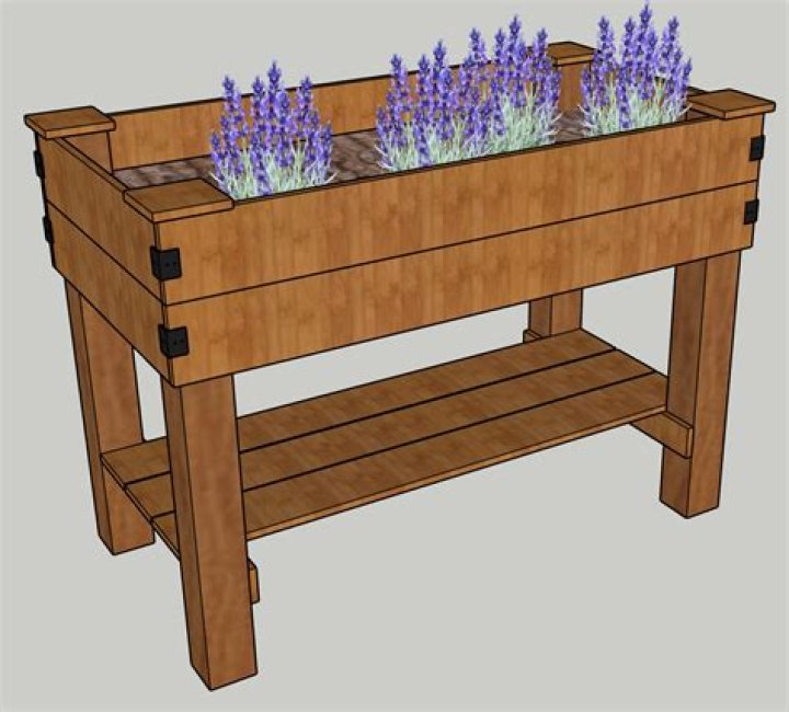 Free PDF Plans for Raised Garden Bed with Legs – Easy DIY Guide
