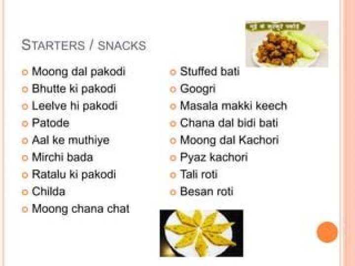 Rajasthani Food Menu List PDF – Authentic Traditional Dishes