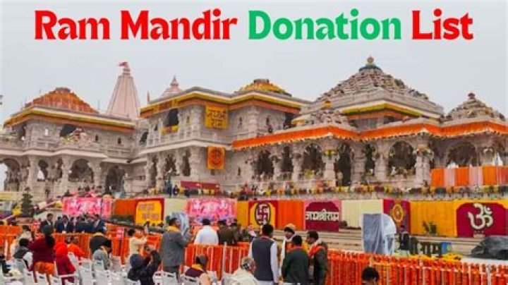 Official Ram Mandir Donation List PDF for Transparent Contributions