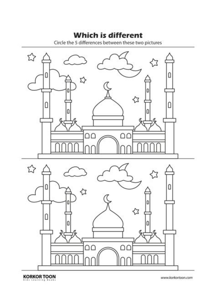 Free Ramadan Worksheets PDF for Kids & Adults - Download Now