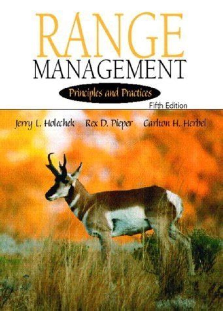 Range Management Principles and Practices 6th Edition: Essential Guide