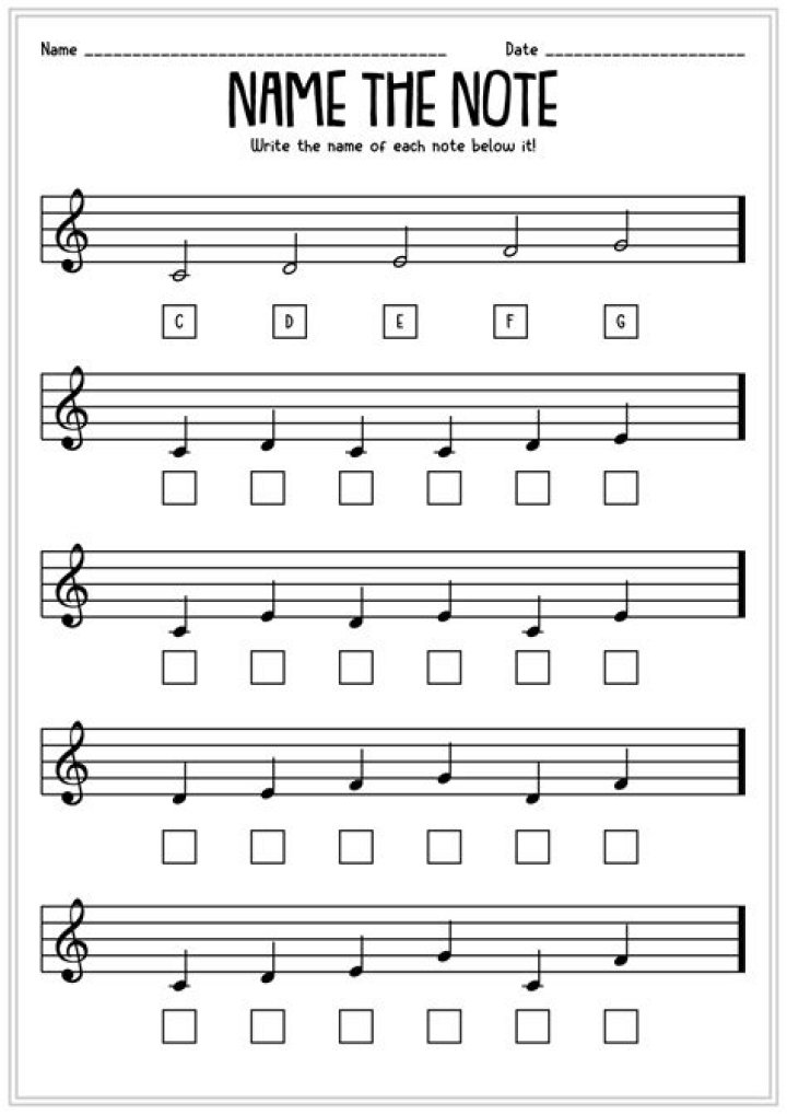 Free Rap Music Worksheet PDF for Students & Teachers