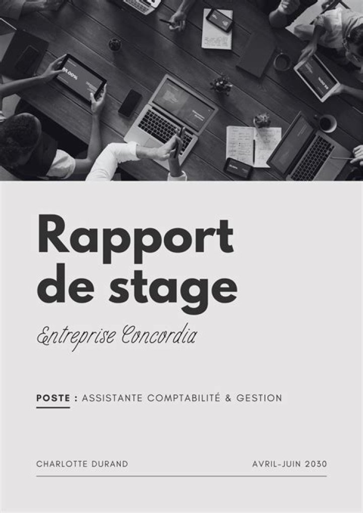Rapport de Stage Community Manager PDF – Guide Complet & Modèle Prêt à Télécharger