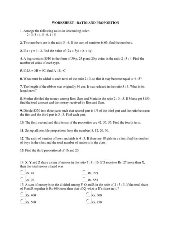 Master Ratio and Proportion Banking Questions PDF Guide