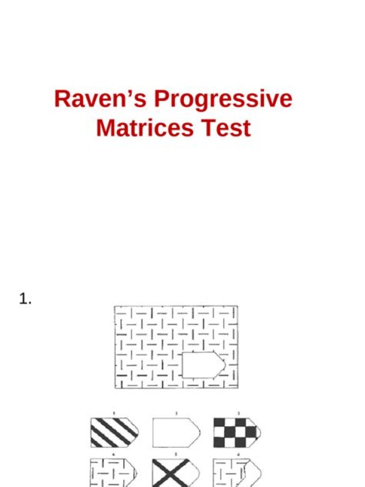 Raven Standard Progressive Matrices Test PDF: Expert Cognitive Assessment