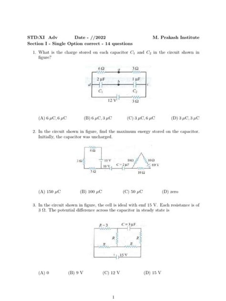 RC Circuit Questions & Answers PDF – Expert Guide & Troubleshooting