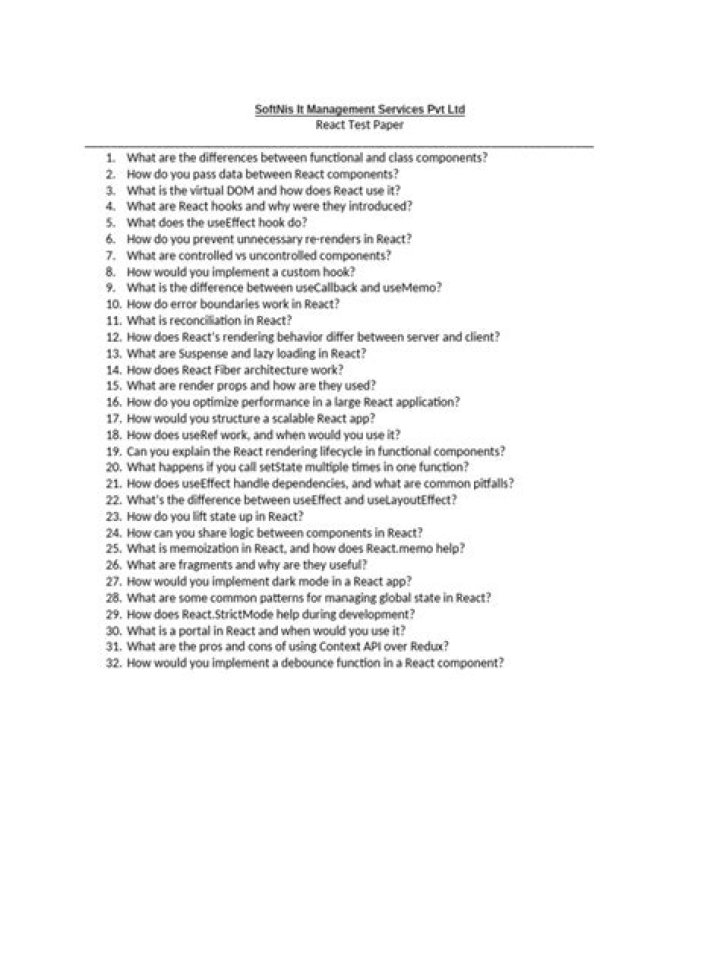 React Interview Questions & Answers PDF: Master Frontend Skills Fast