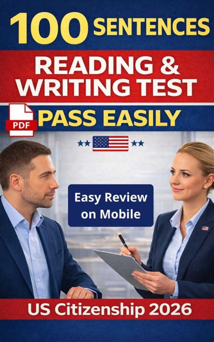 Reading and Writing US Citizenship Test PDF for Success