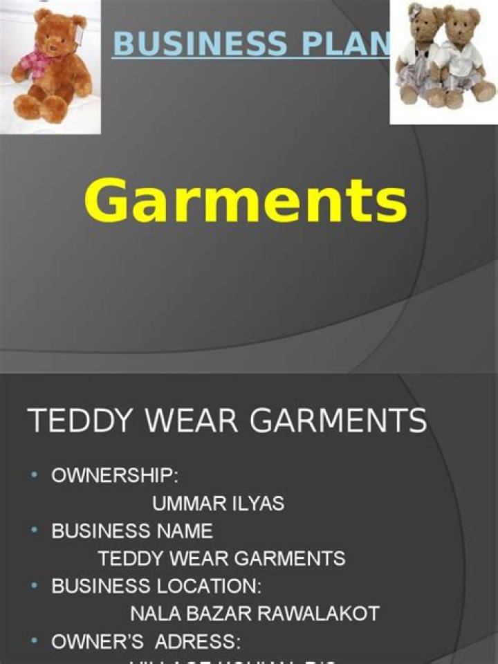 Readymade Garment Business Plan PDF: Start Your Fashion Brand Today
