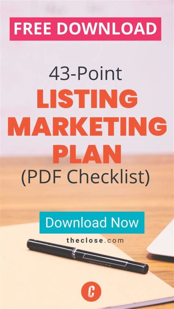 Real Estate Listing Marketing Plan PDF: Boost Sales with Proven Strategies