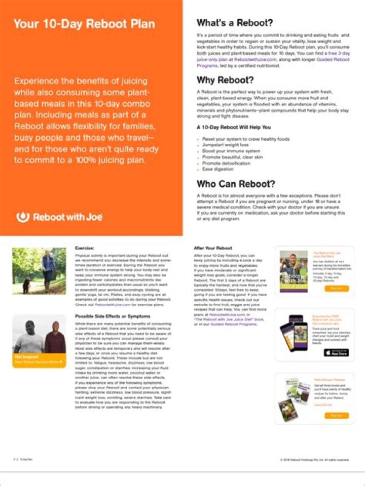 Reboot with Joe’s 15-Day Recovery Plan PDF