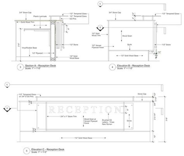Reception Desk Plans PDF – Download Free Templates