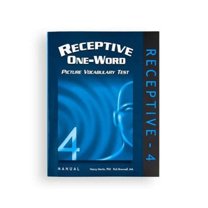 Receptive One-Word Picture Vocabulary Test Scoring Manual PDF