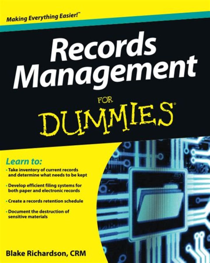 Records Management for Dummies: Beginner’s PDF Guide