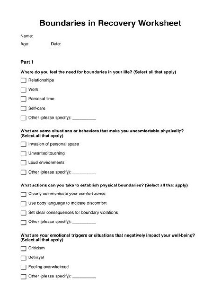 Recovery Group Worksheets PDF: Free Printable Tools for Healing