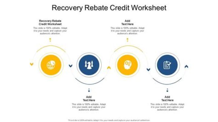 2021 Recovery Rebate Credit Worksheet: Free PDF Download